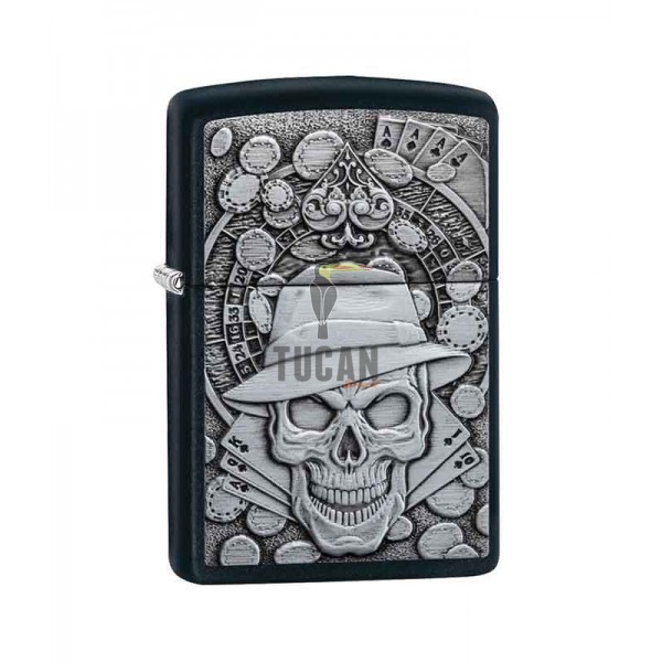 Zippo Gambling Skull 49183