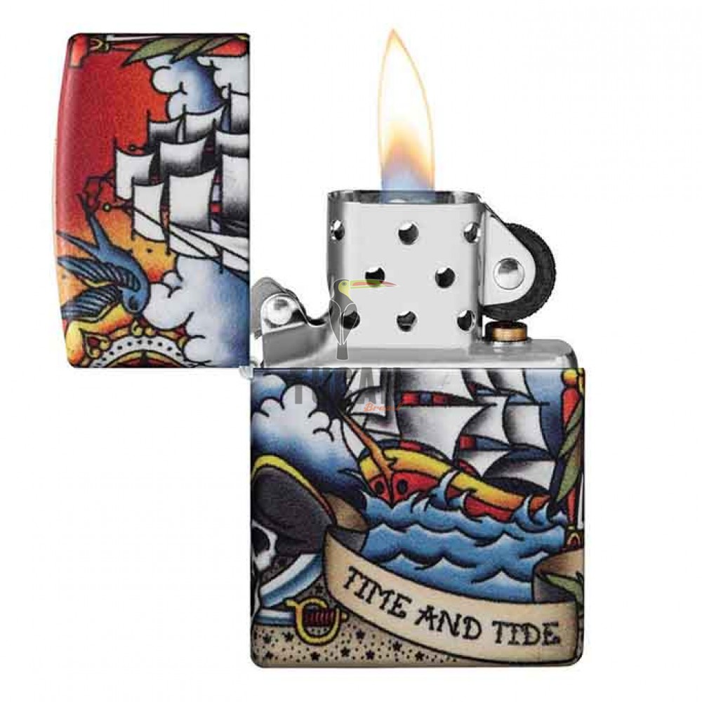 Zippo Nautical Tattoo Design 49532