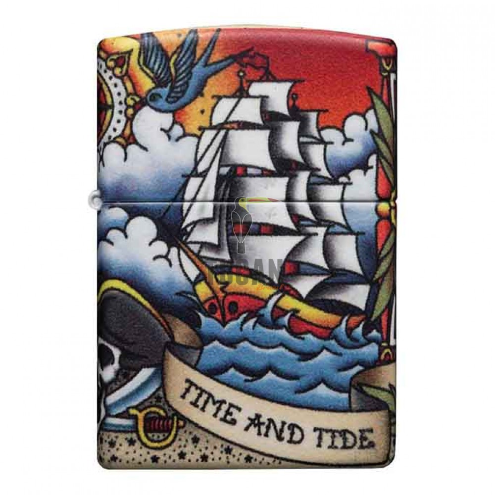 Zippo Nautical Tattoo Design 49532