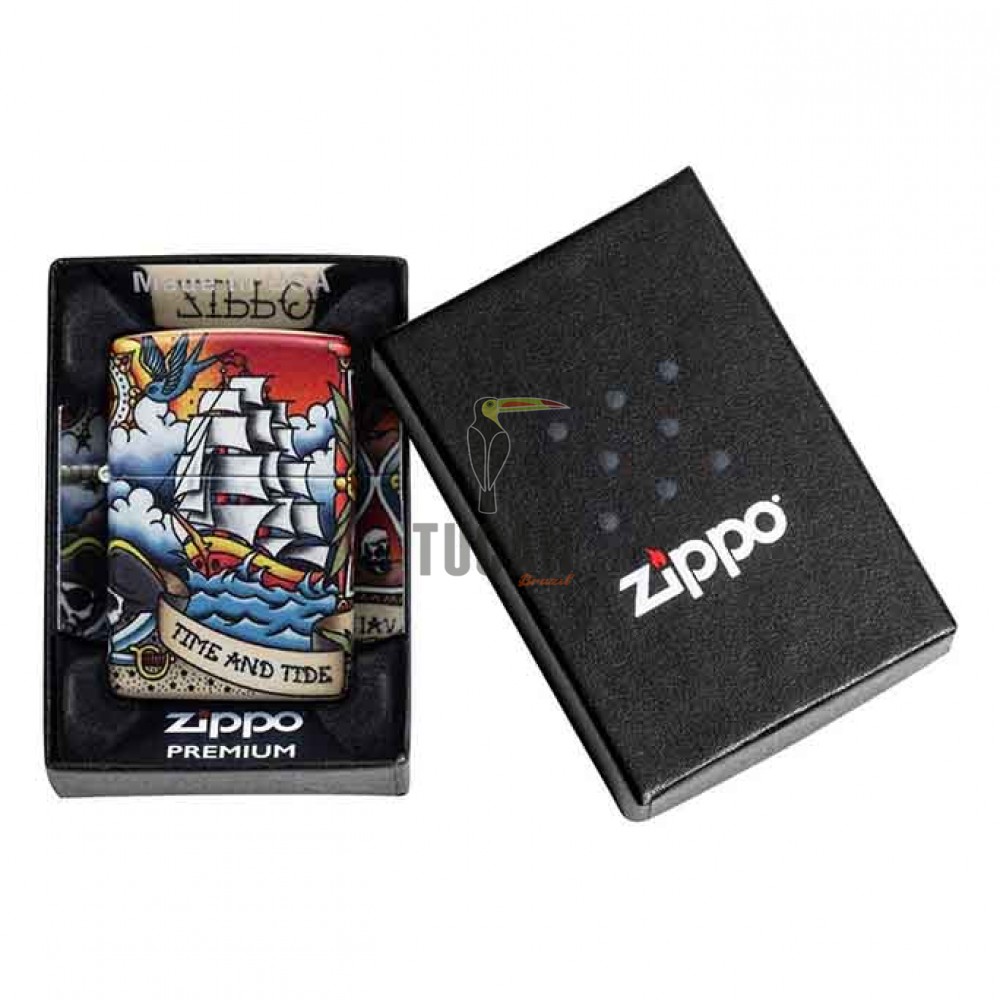 Zippo Nautical Tattoo Design 49532