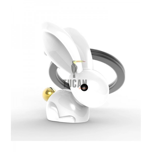 Μπρελόκ Metalmorphose White Bunny MTM068-01 