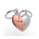 Διπλό Μπρελόκ Metalmorphose Heart Puzzle MTM304-01 