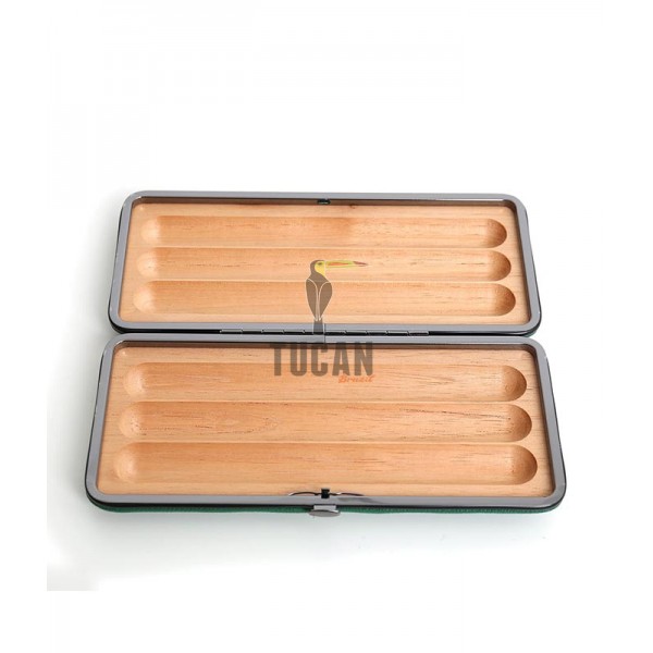 Savinelli Δερμάτινη Πουροθήκη 3 Πούρων T567VE