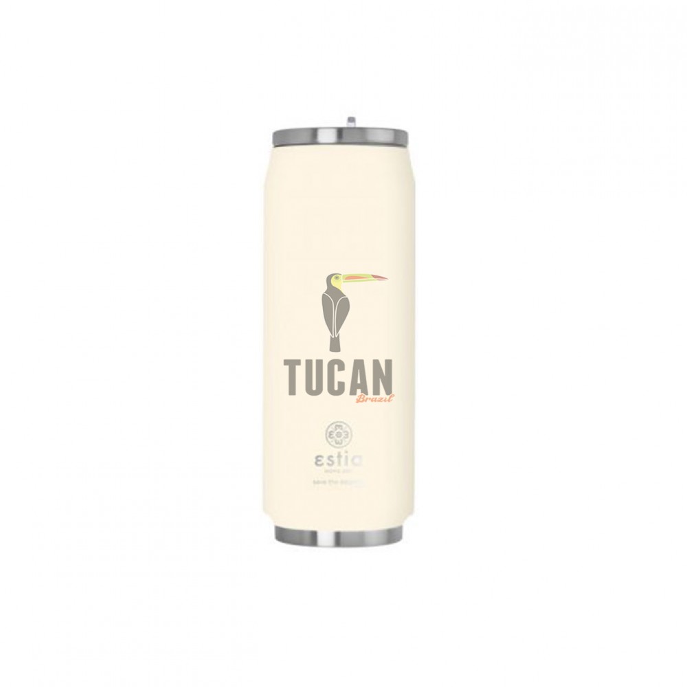 Estia Θερμός Travel Cup Save The Aegean 500ml 01-22761 Lily White