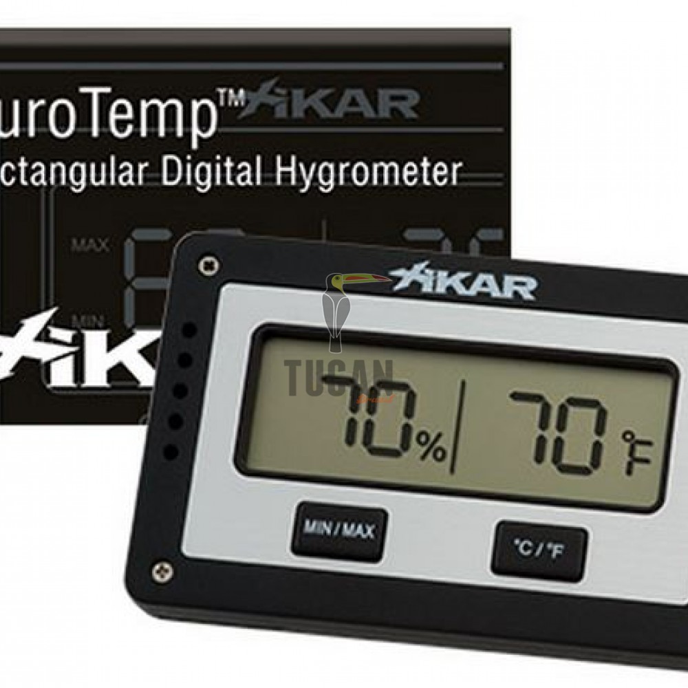 Ψηφιακό Υγρασιόμετρο Xikar Purotemp Rectangular XI-833