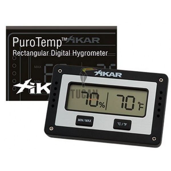 Ψηφιακό Υγρασιόμετρο Xikar Purotemp Rectangular XI-833