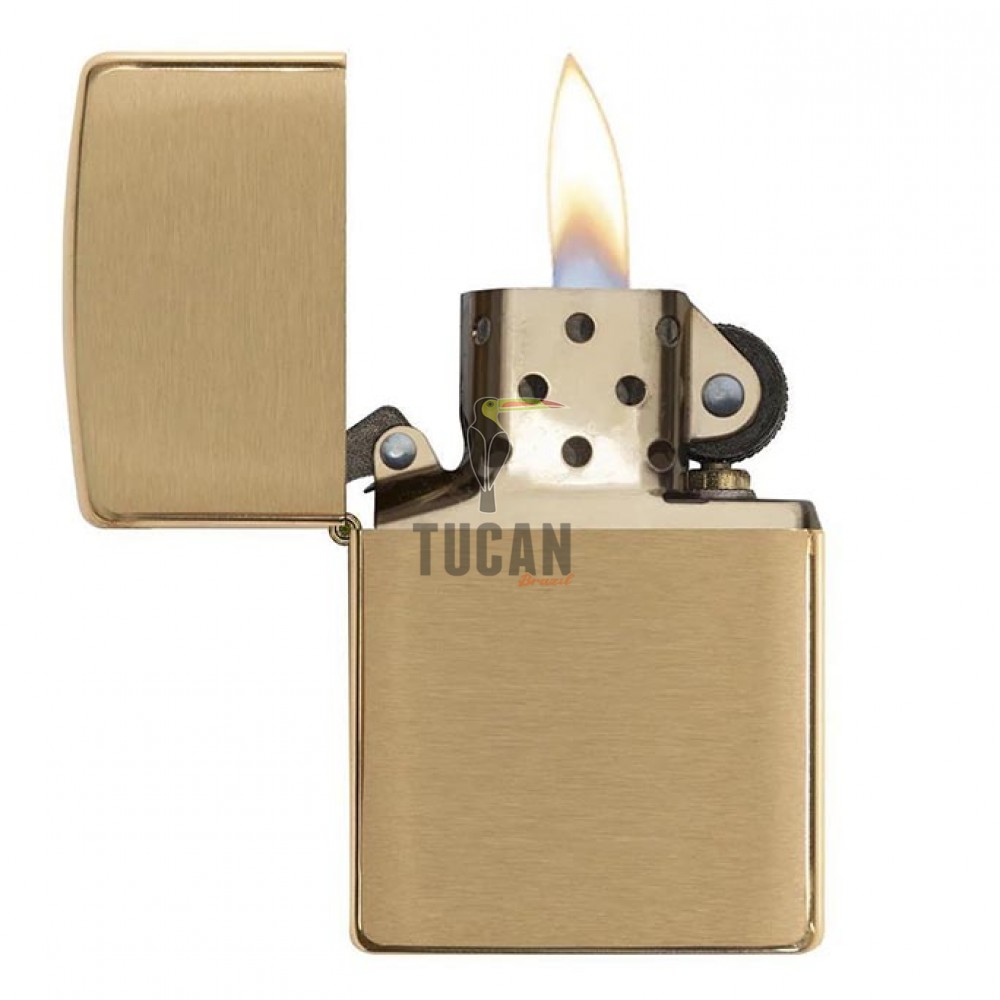 Zippo Classic Brushed Brass 204B-001190