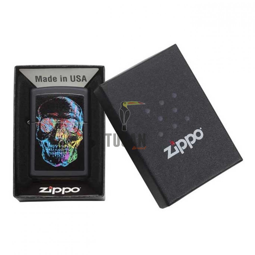 Zippo Colorful Skull 28042 