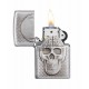 Zippo Skull with Brain Surprise 29818