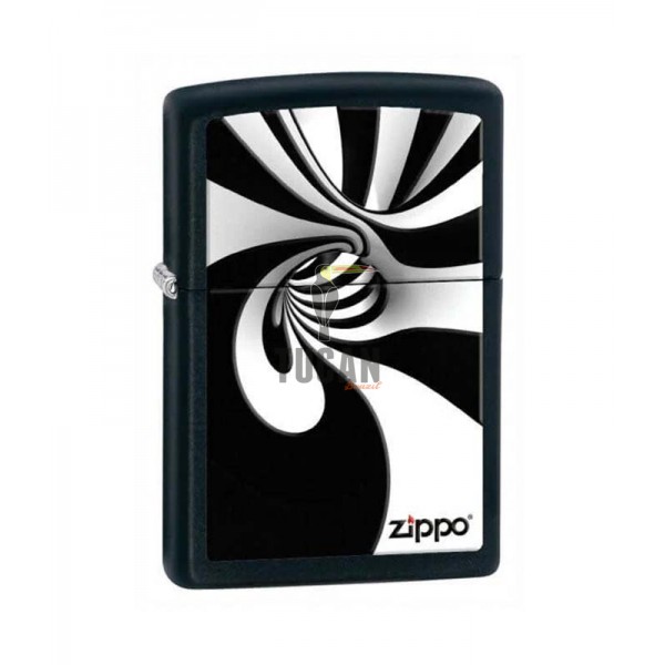 Zippo Spiral Black Matte 28297