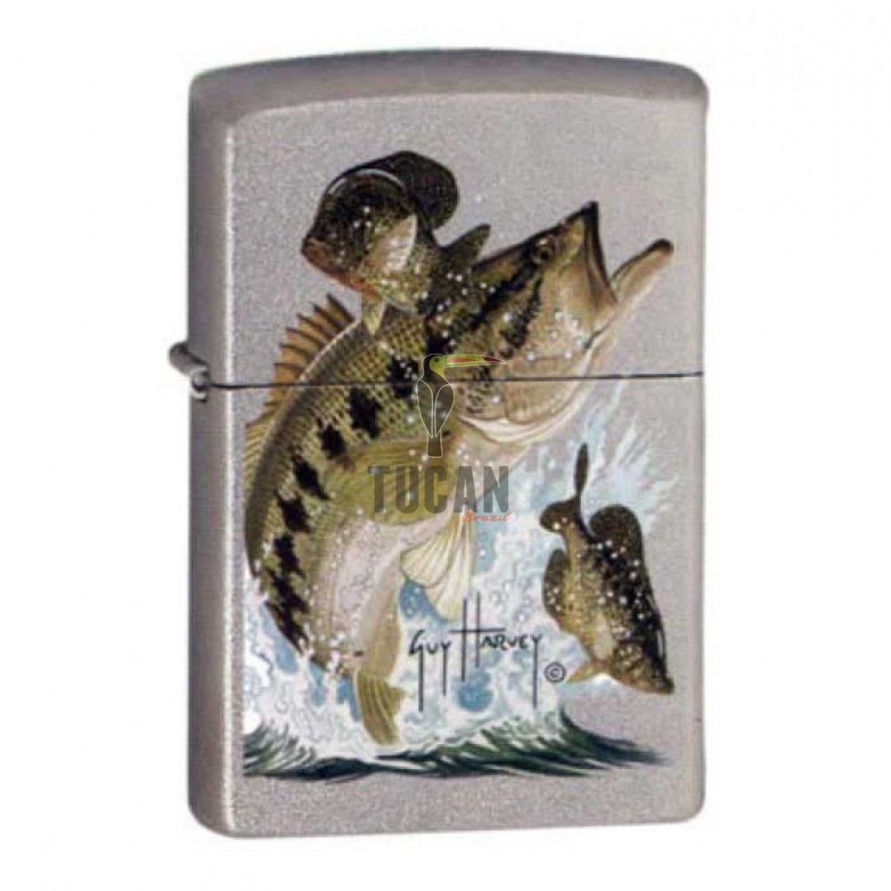 Zippo Bass And Bait Guy Harvey 20623