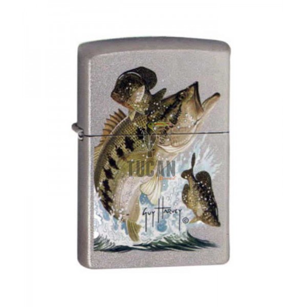 Zippo Bass And Bait Guy Harvey 20623