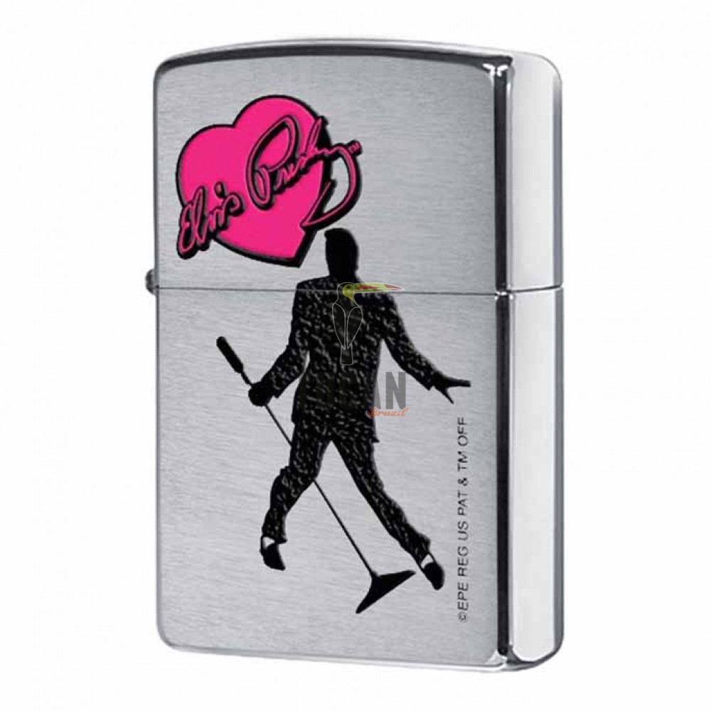 Zippo Elvis Presley Brushed Chrome 24785