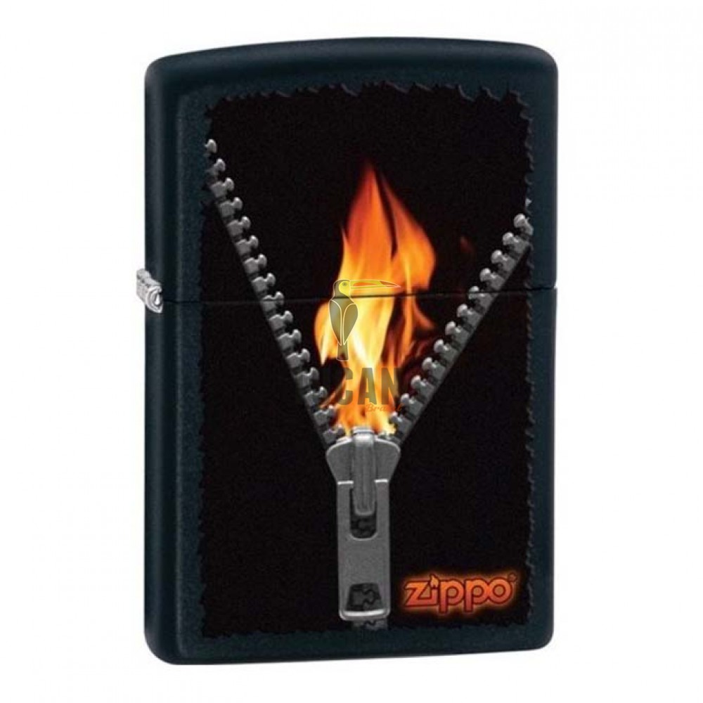 Zippo Zipped Flaming 28309