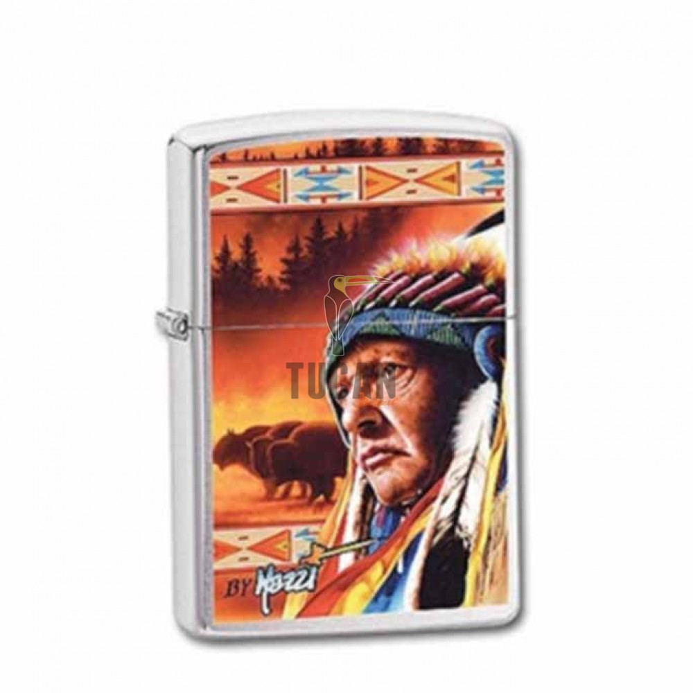 Zippo Claudio Mazzi Native American 24399