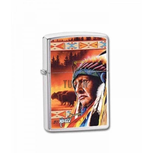 Zippo Claudio Mazzi Native American 24399