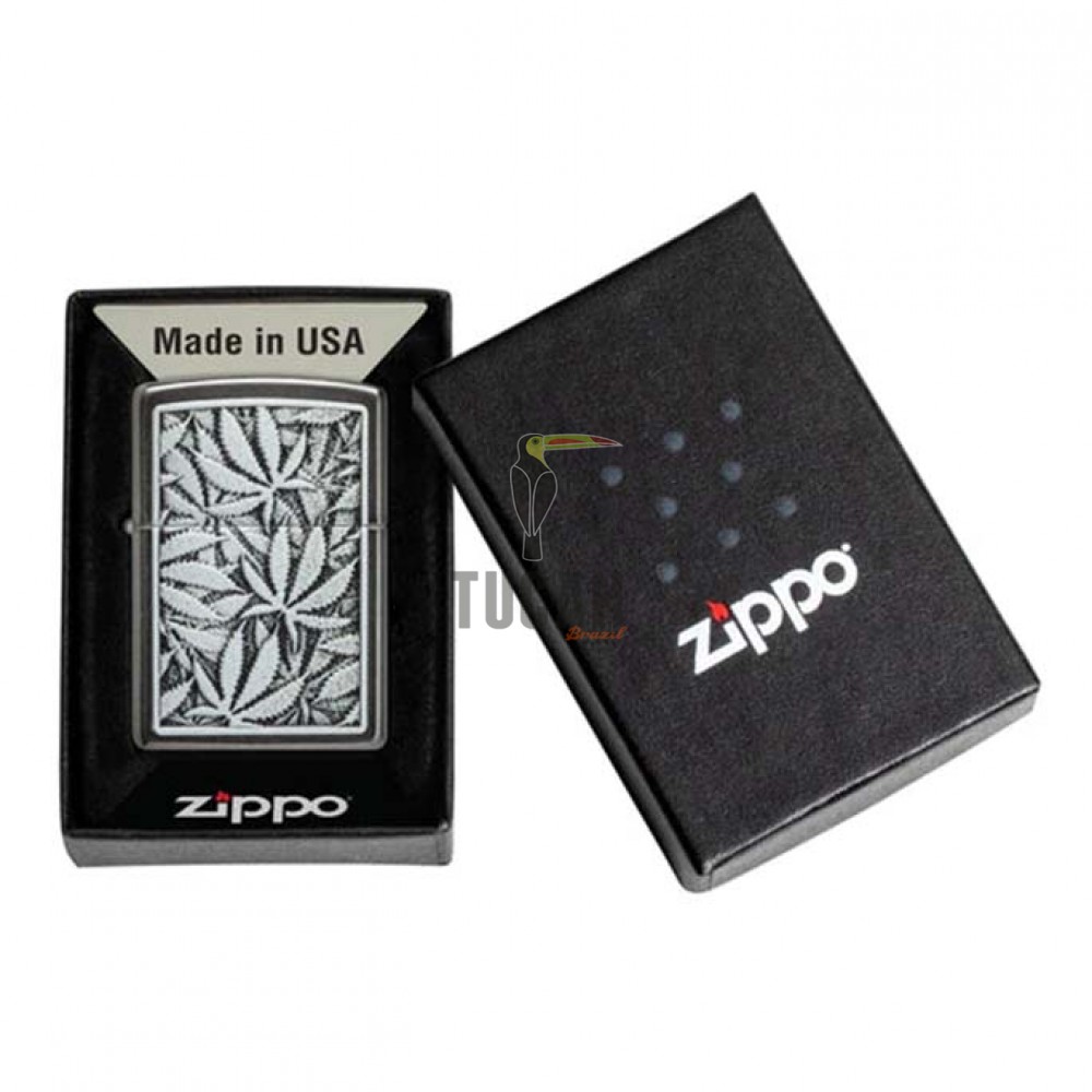 Zippo Cannabis Emblem 48123