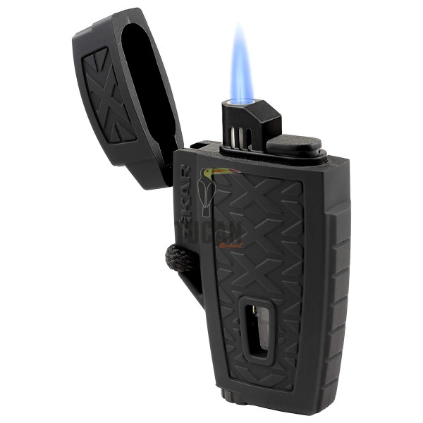 Αναπτήρας Xikar Stratosphere Μονής Jet Flame XI-520BK