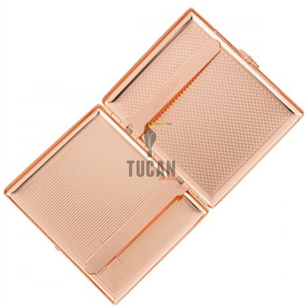 Μεταλλική Ταμπακιέρα Winjet  Rose Gold 800970
