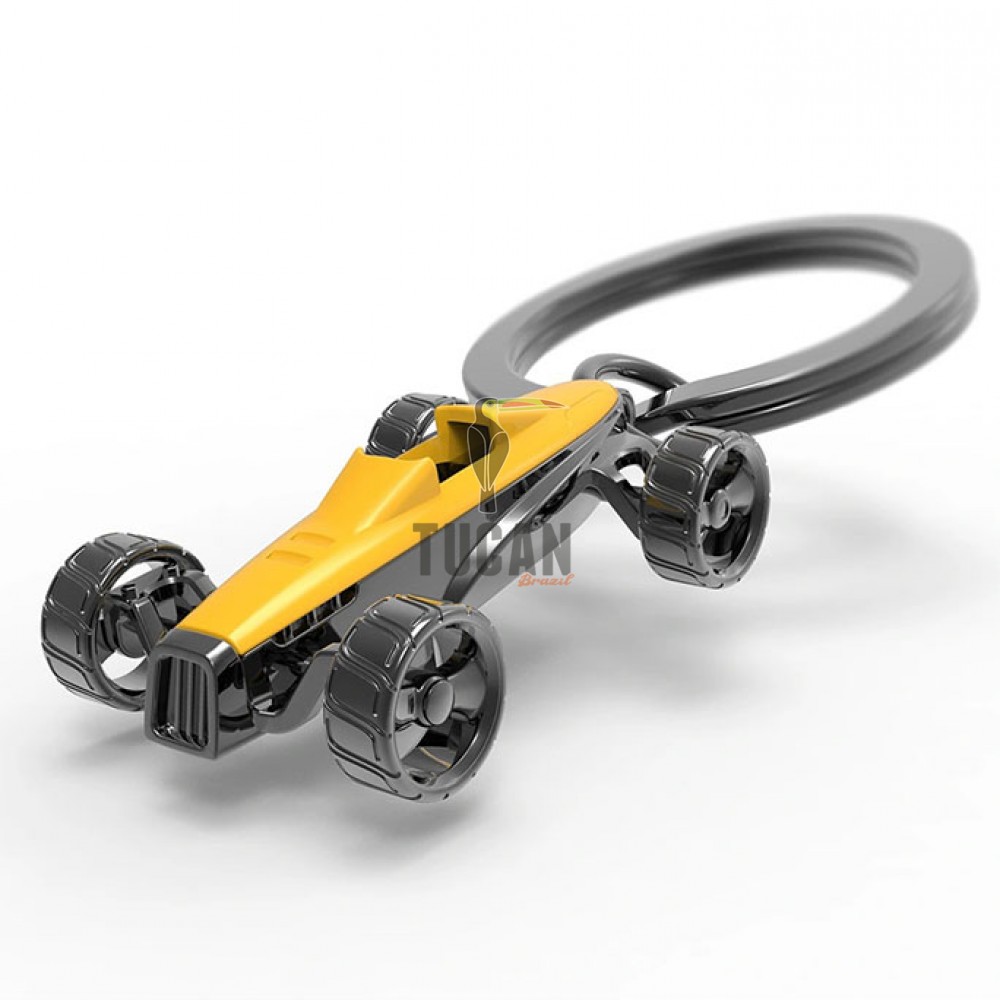 Μπρελόκ Metalmorphose  RACING CAR YELLOW MTM980-02