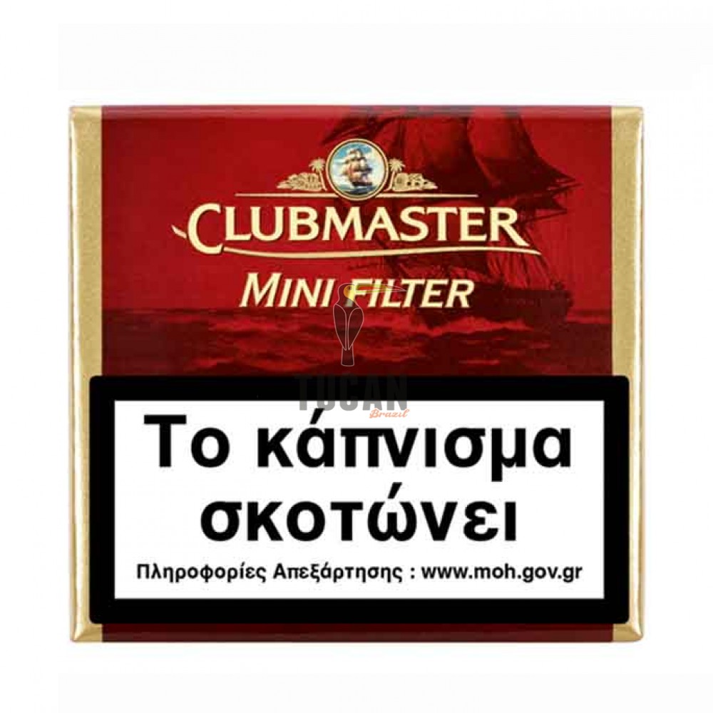 Clubmaster Mini Filter Red 20s