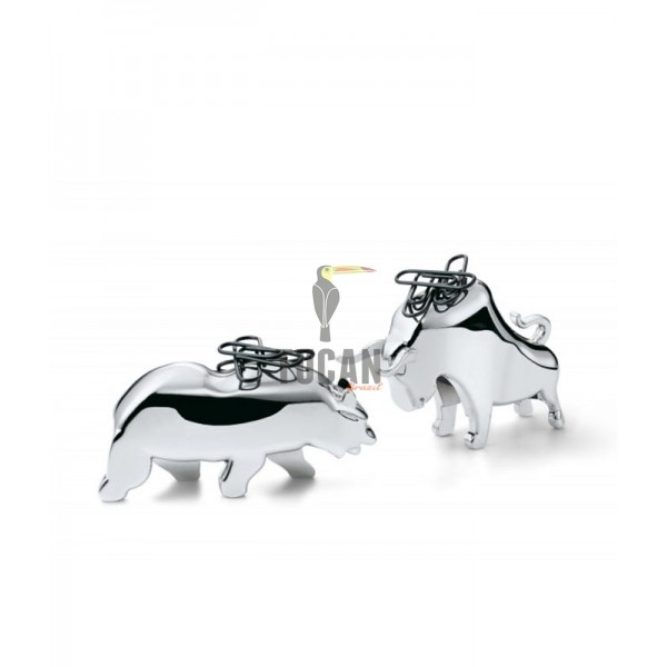 Βάση συνδετήρων μαγνητική Philippi 209009 “BULL&BEAR” 