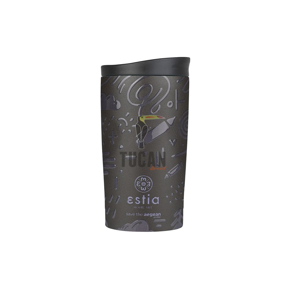 Θερμός ESTIA Travel Mug 350ml 01-25588 NOIR ECHO