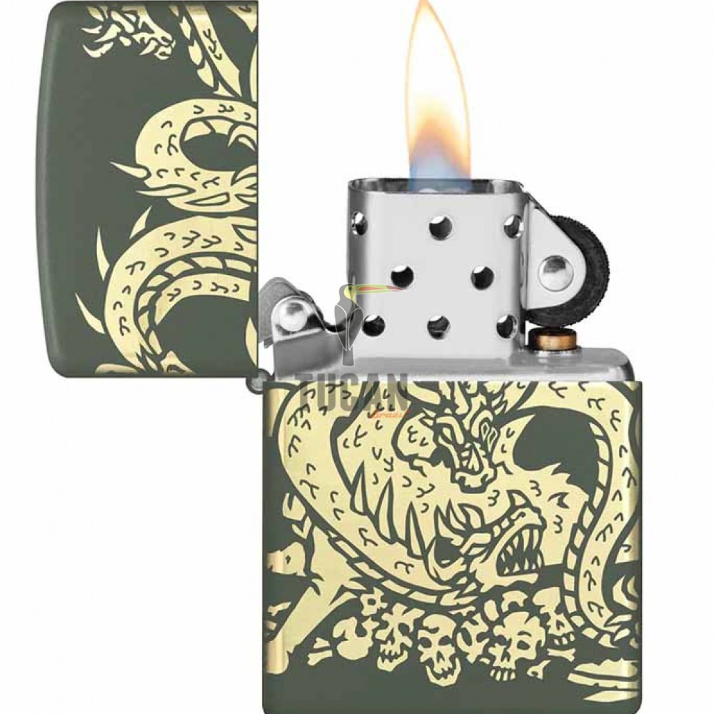 Zippo 48907 Dragon Design