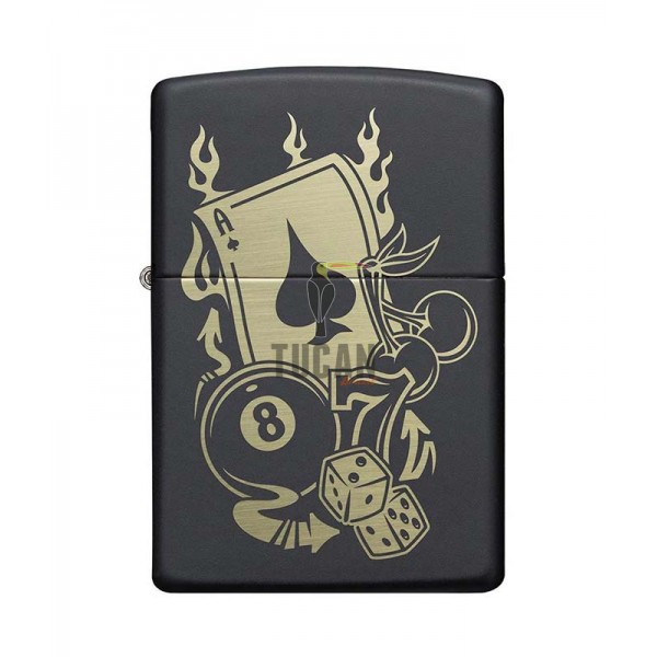 Zippo 49257 Gambling Design