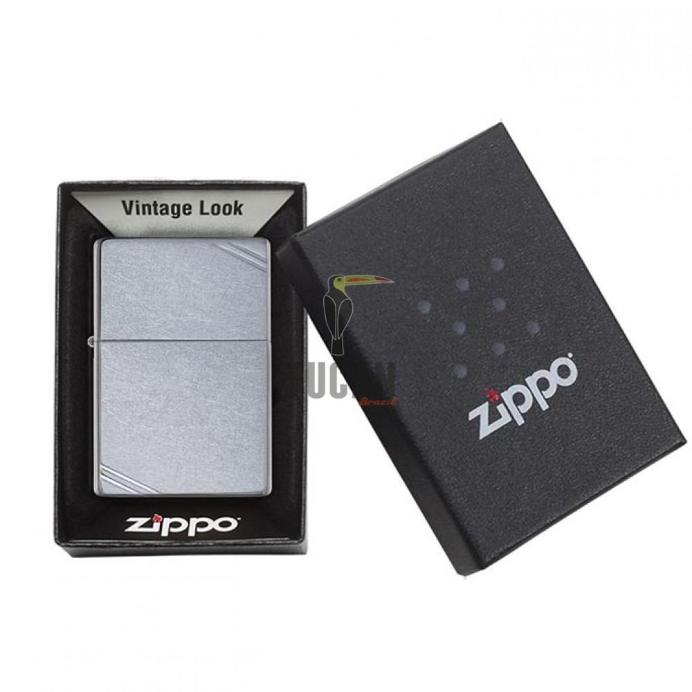 Zippo 267 Vintage Street Chrome