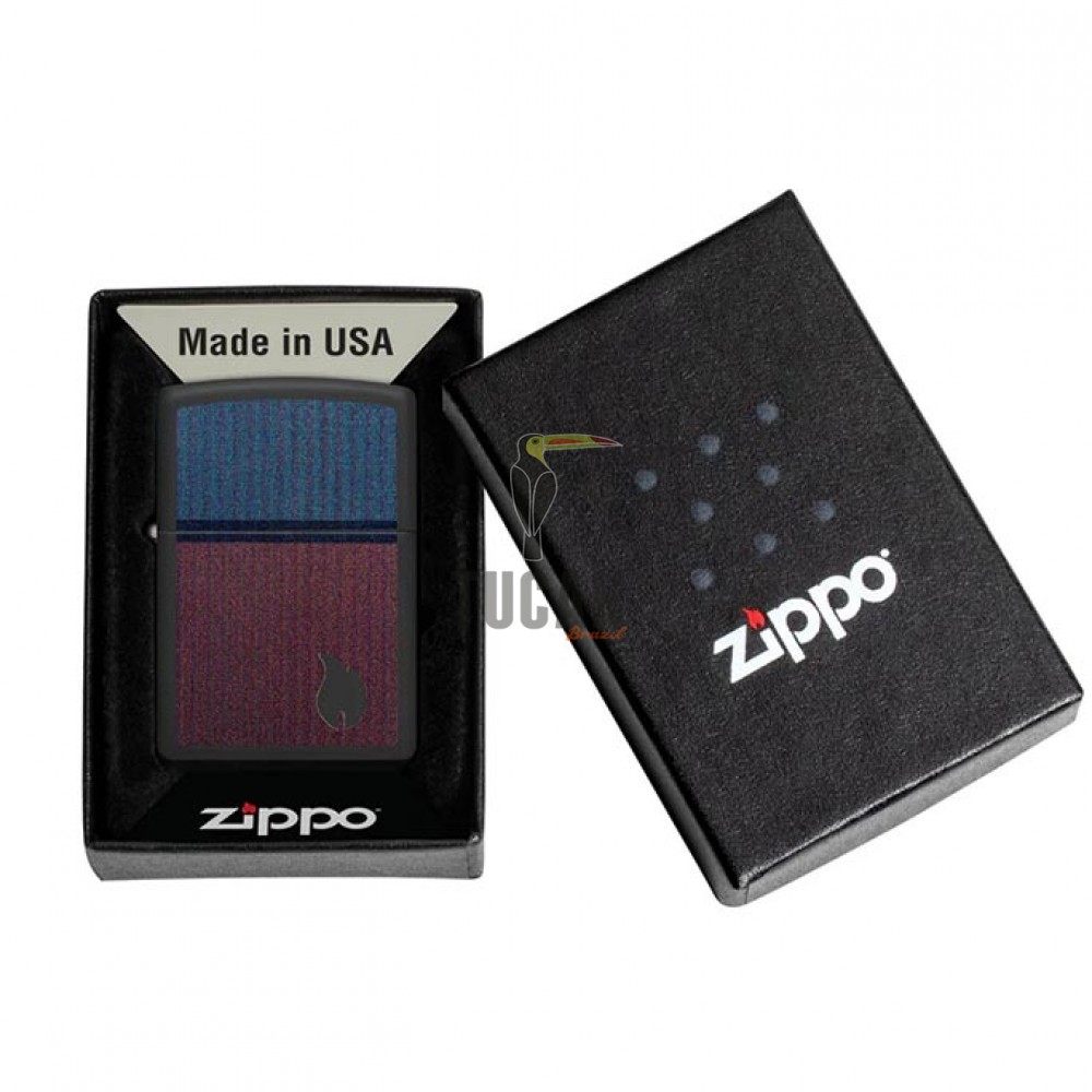 Zippo 46476 Two Tone Flame Design