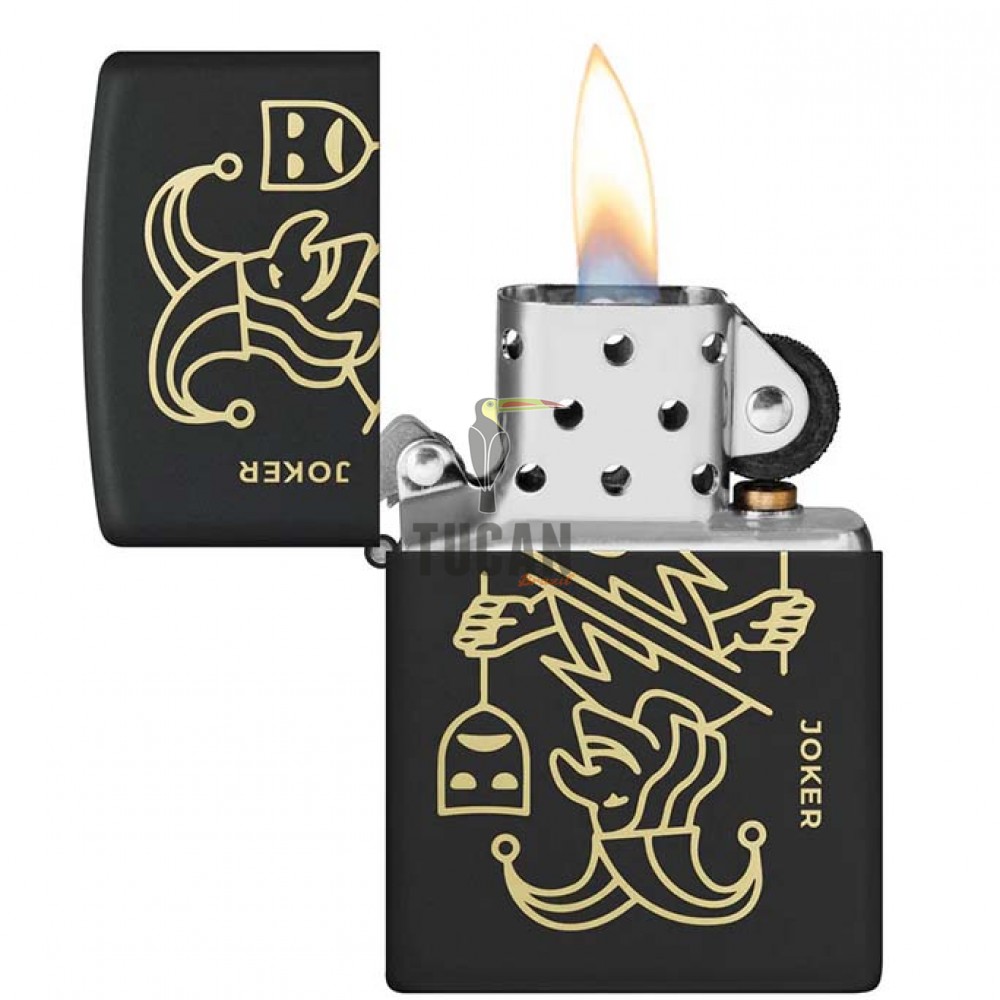 Zippo 46290 Joker Card Design
