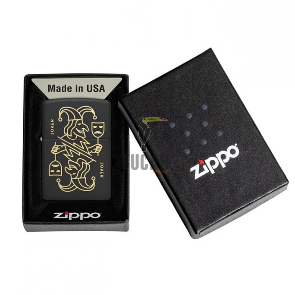 Zippo 46290 Joker Card Design