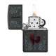 Zippo 48617 Heart Dagger Tattoo Design