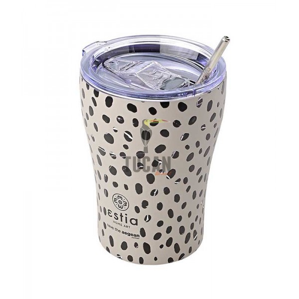 Θερμός ESTIA coffee mug 350ml  01-16852 Leopard taupe