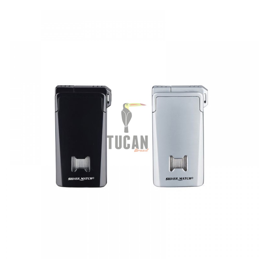 Αναπτήρας Silver Match Dual Flame 40674382BK