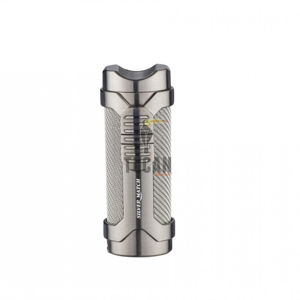 Αναπτήρας Silver Match Triple Jetflame  Ανθρακί 40674381GM