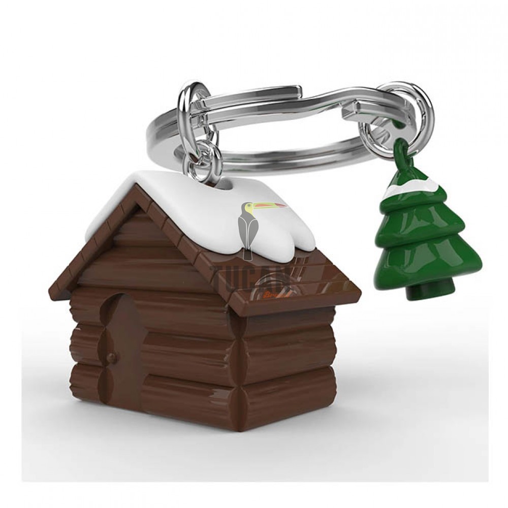 Μπρελόκ Metalmorphose Snowy Cottage (Χιονισμένη Καλύβα) MTM150-01