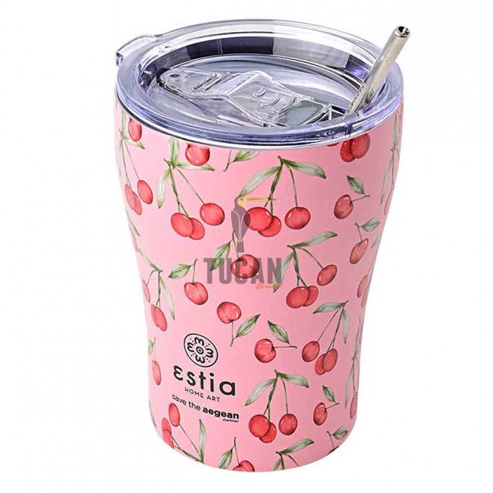 Θερμός ESTIA coffee mug 350ml  01-16876 Cherry rose
