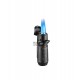 Αναπτήρας Silver Match Triple Jetflame Μαύρος 40674379BK
