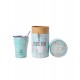 Θερμός ESTIA coffee mug 350ml  01-16890 Blossom green