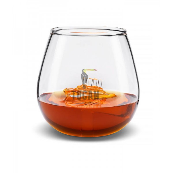 "The Source Sinking Ship In a Glass" 82930 – Ποτήρι με Βυθιζόμενο Πλοίο στο Εσωτερικό του