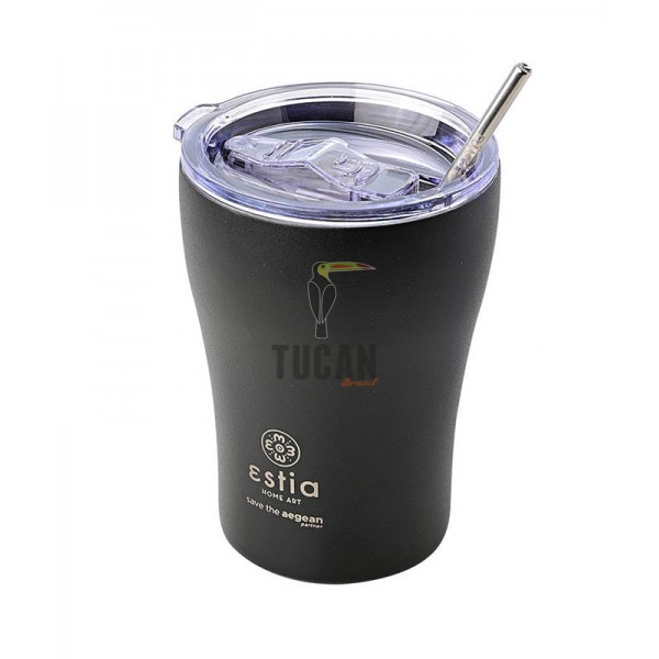 Θερμός ESTIA coffee mug 350ml 01-12083 Midnight black