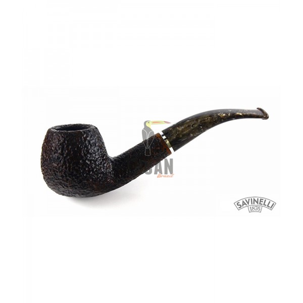 Savinelli Marron Glace Rusticated 636 KS Rusticated