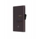 C SECURE Kαρτοθήκη αλουμινίου με προστασία RFID Brown CH19291