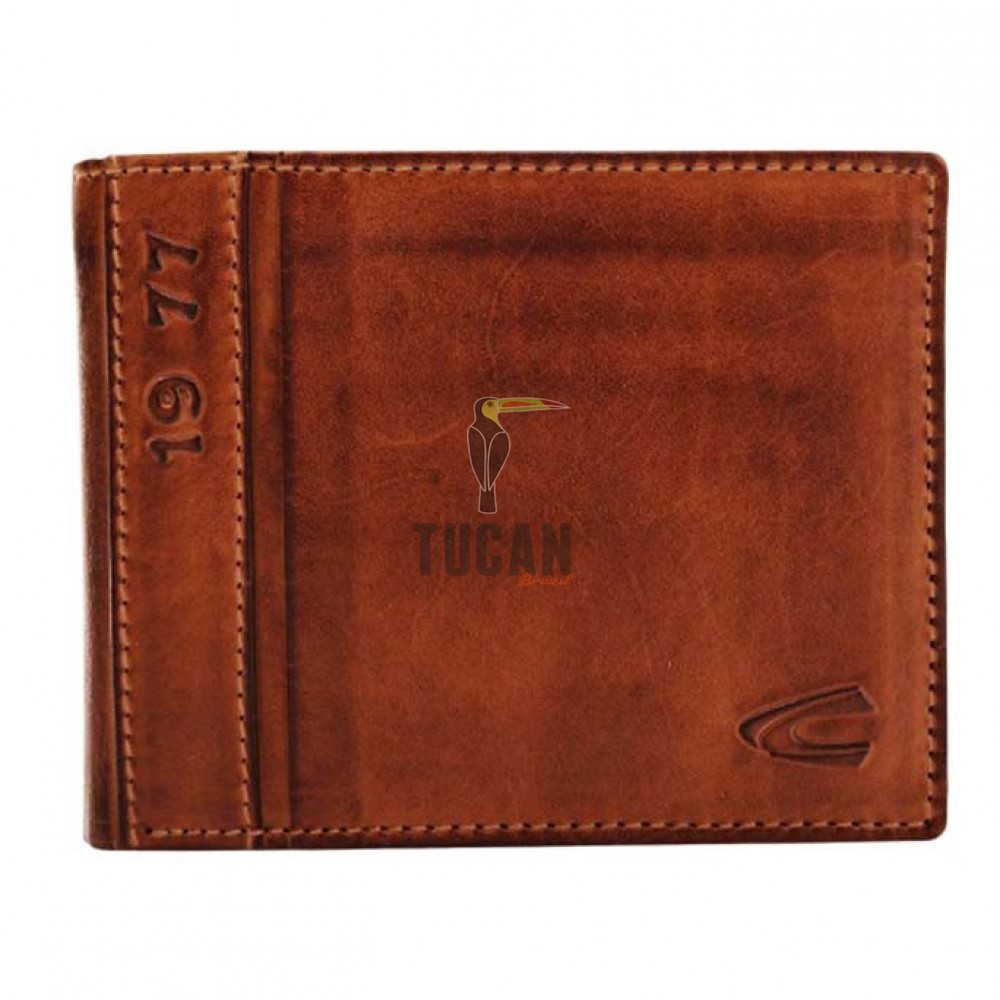 Camel Active Δερμάτινο Πορτοφόλι 247-703-29 MELBOURNE ΚΑΦΕ