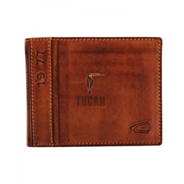 Camel Active Δερμάτινο Πορτοφόλι 247-703-29 MELBOURNE ΚΑΦΕ