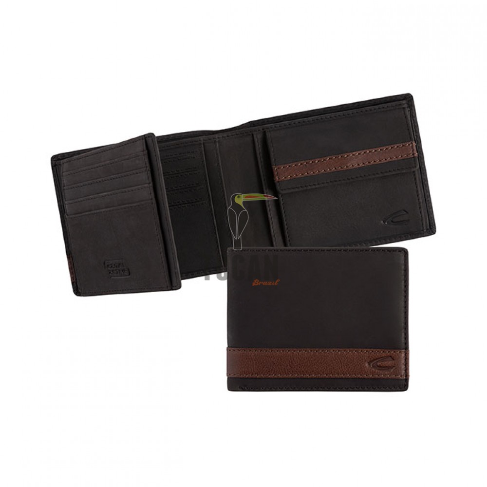 Camel Active Δερμάτινο Πορτοφόλι 274-704-60 TAIPEH BLACK