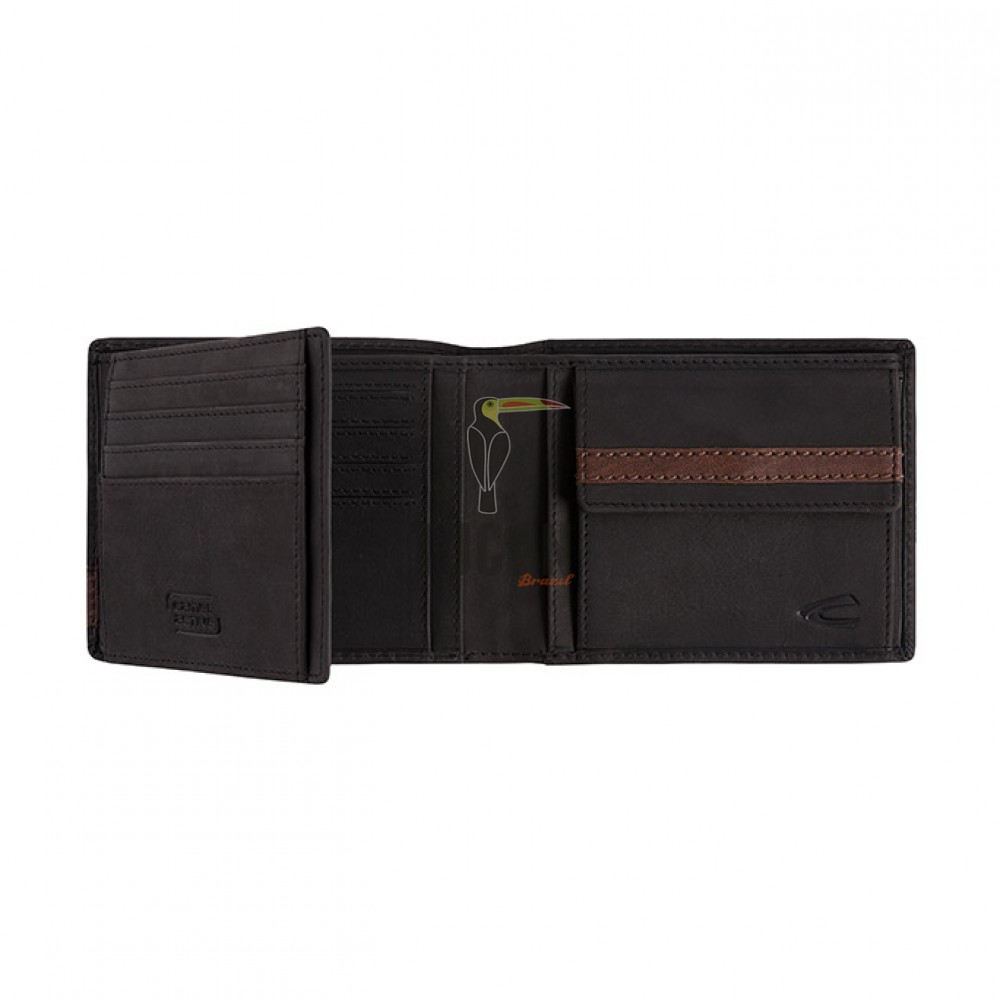 Camel Active Δερμάτινο Πορτοφόλι 274-704-60 TAIPEH BLACK