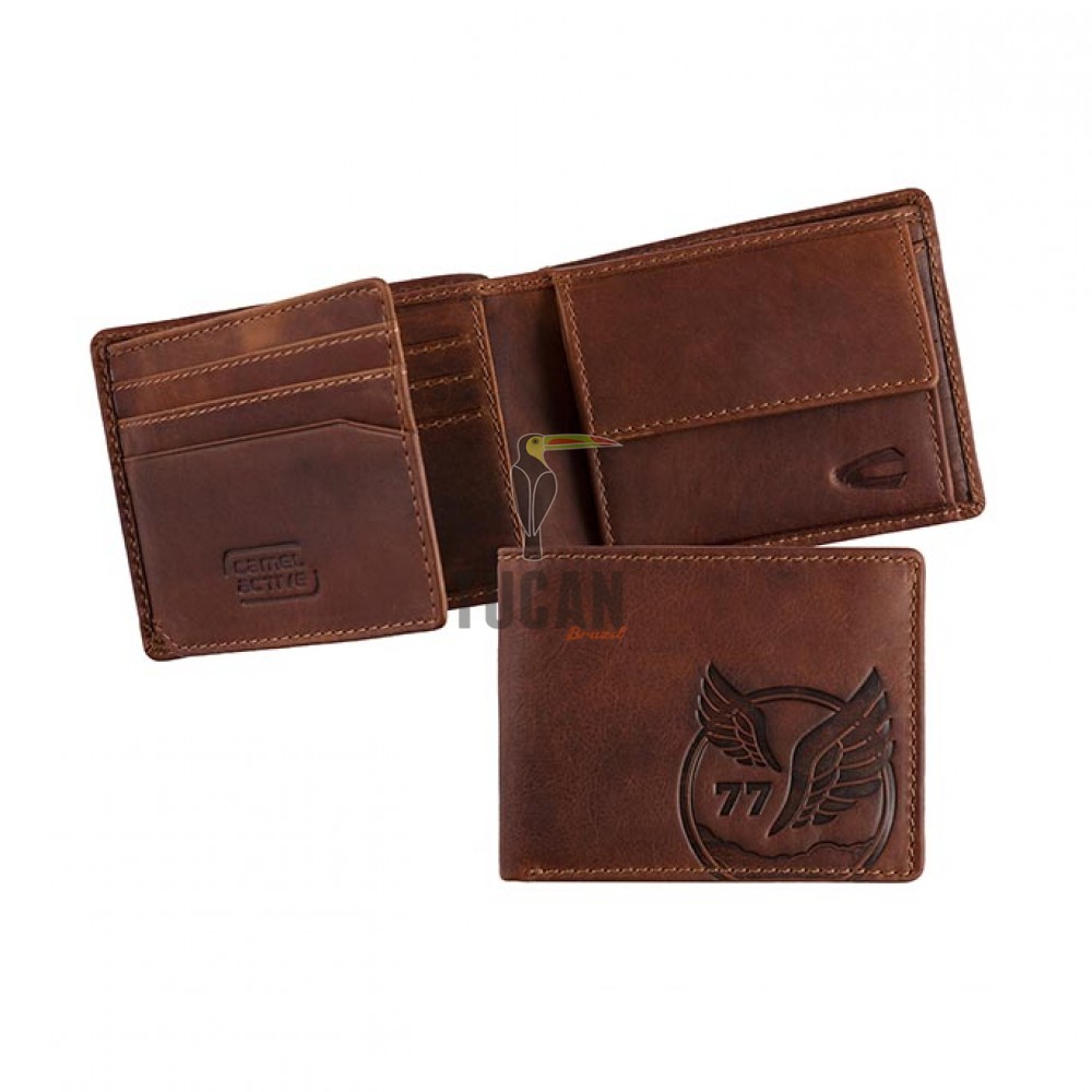 Camel Active Δερμάτινο Πορτοφόλι 280-701-29 ACTIVE NEPAL BROWN